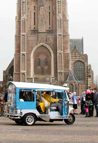 Nieuwe Kerk Delft Tuk Tuk